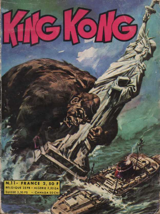 Scan de la Couverture King Kong 1 n 11